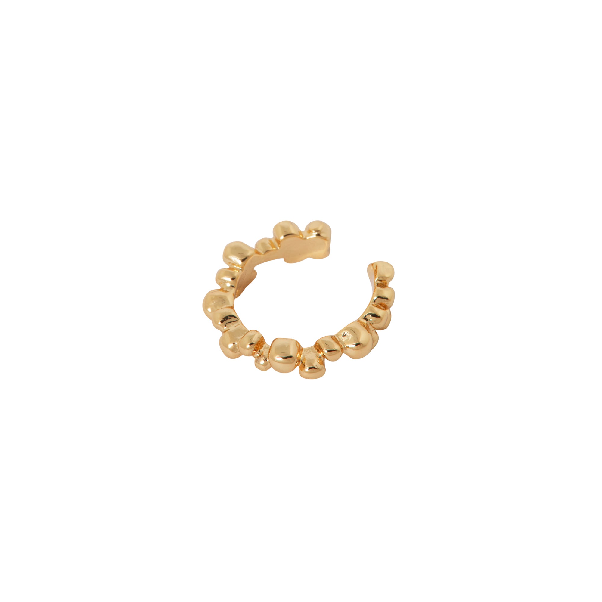 bubble ear cuff