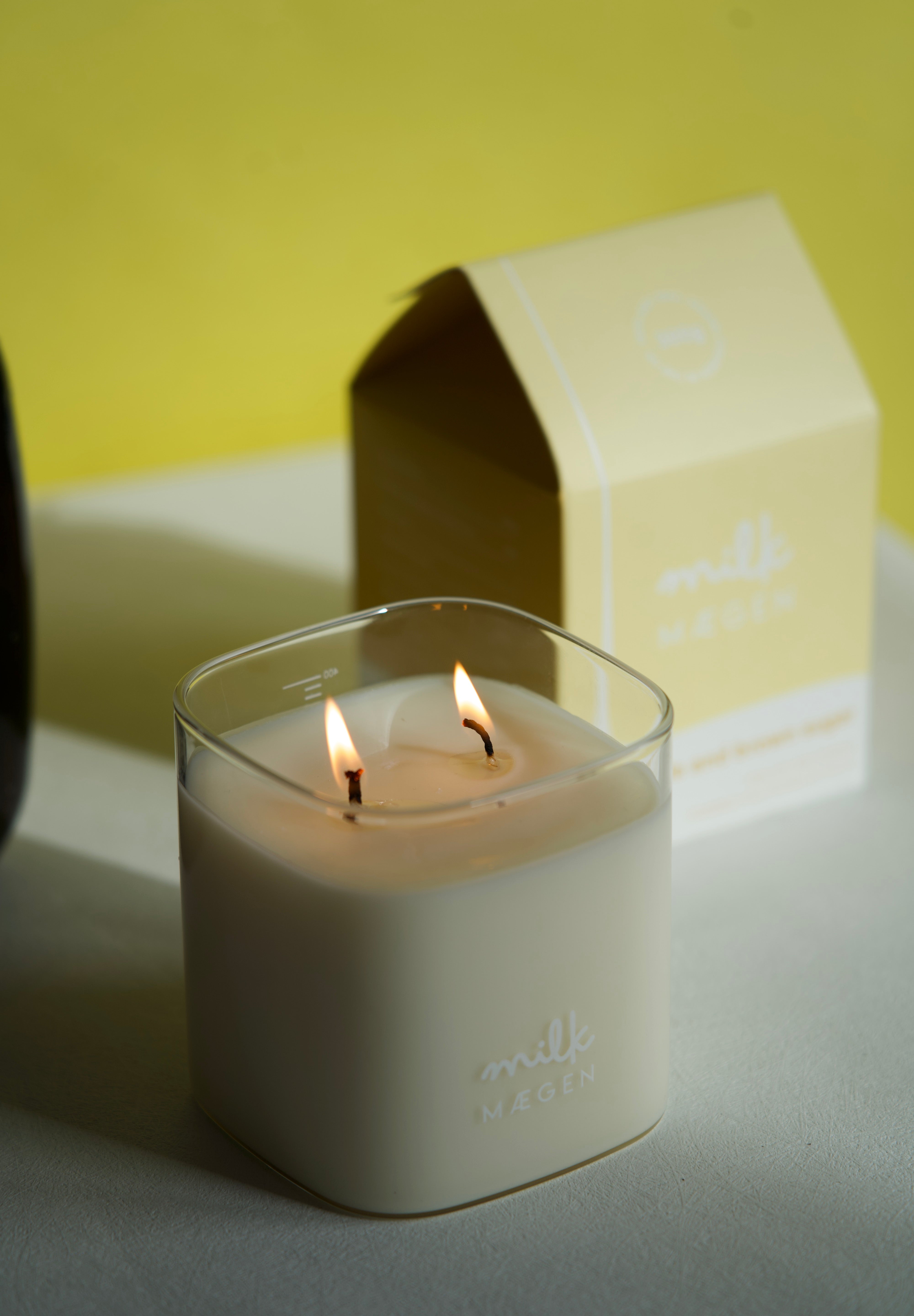 geurkaars milk - vanilla & brown sugar