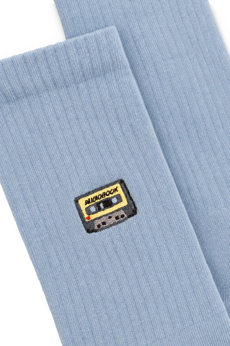 cassette walkman crew socks
