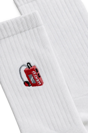 crew socks walkman white