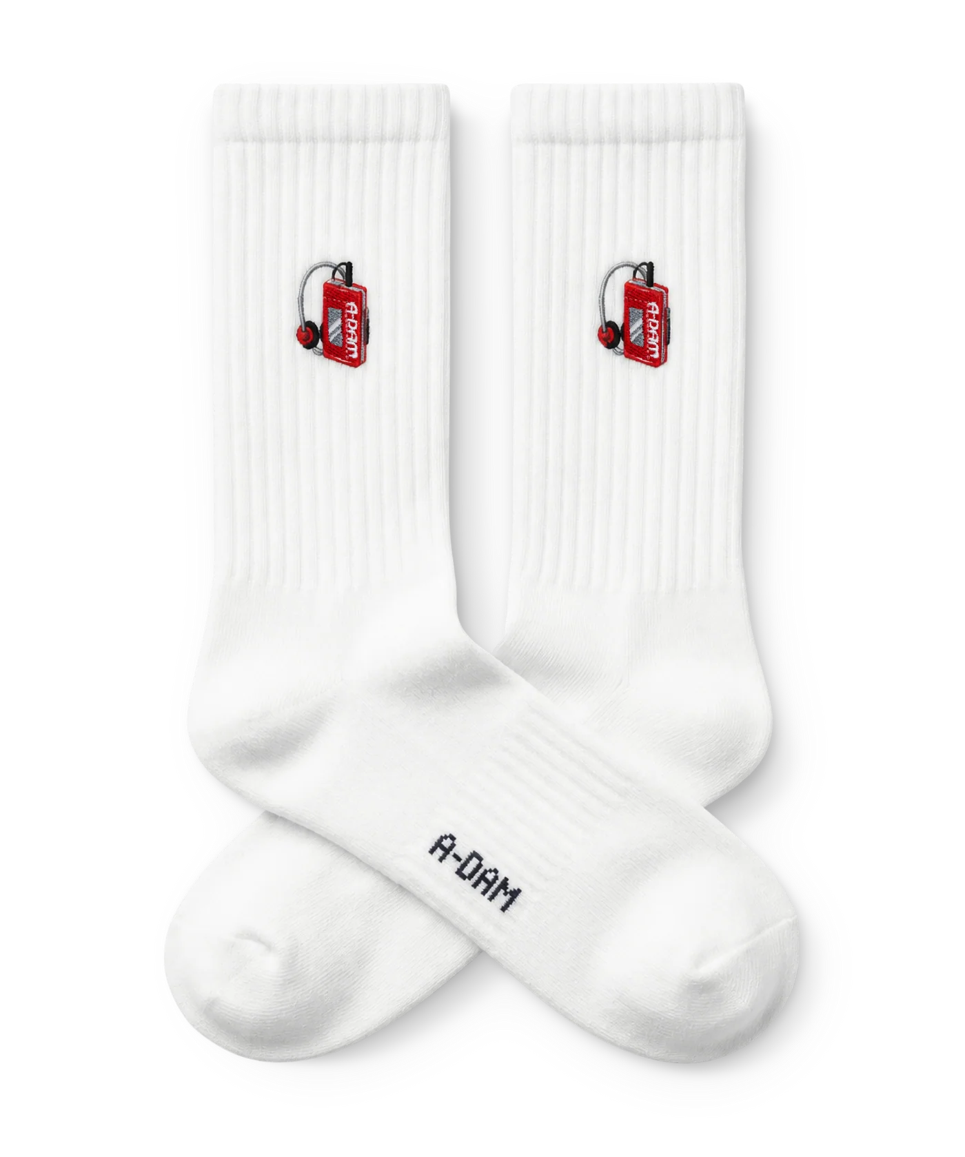 CHAMP_Crew_Socks_White_Walkman_ASS0157_front_1.webp