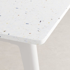 New modern eettafel - Venezia recycled plastic