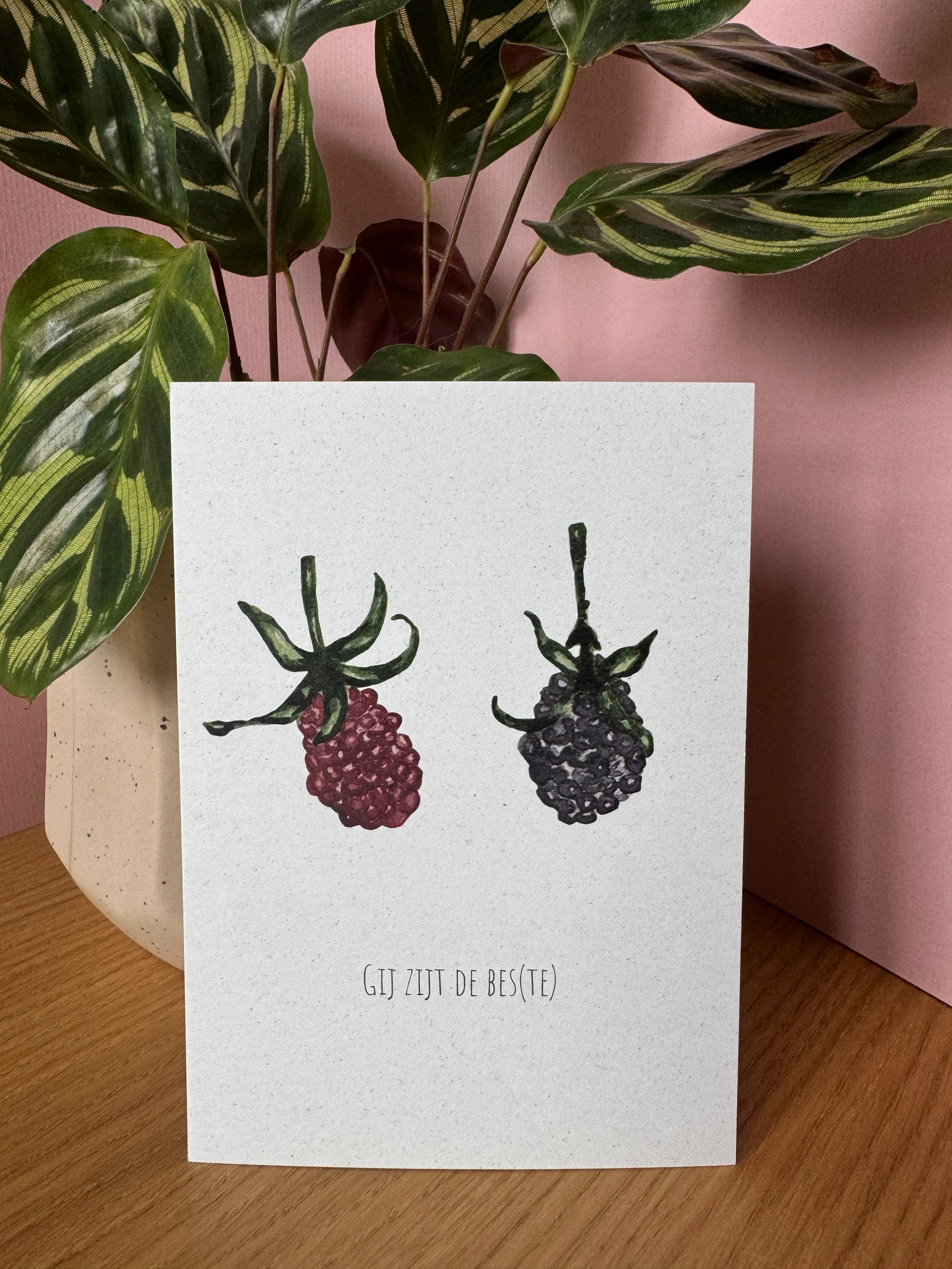 gij zijt de bes(te)  - kaart