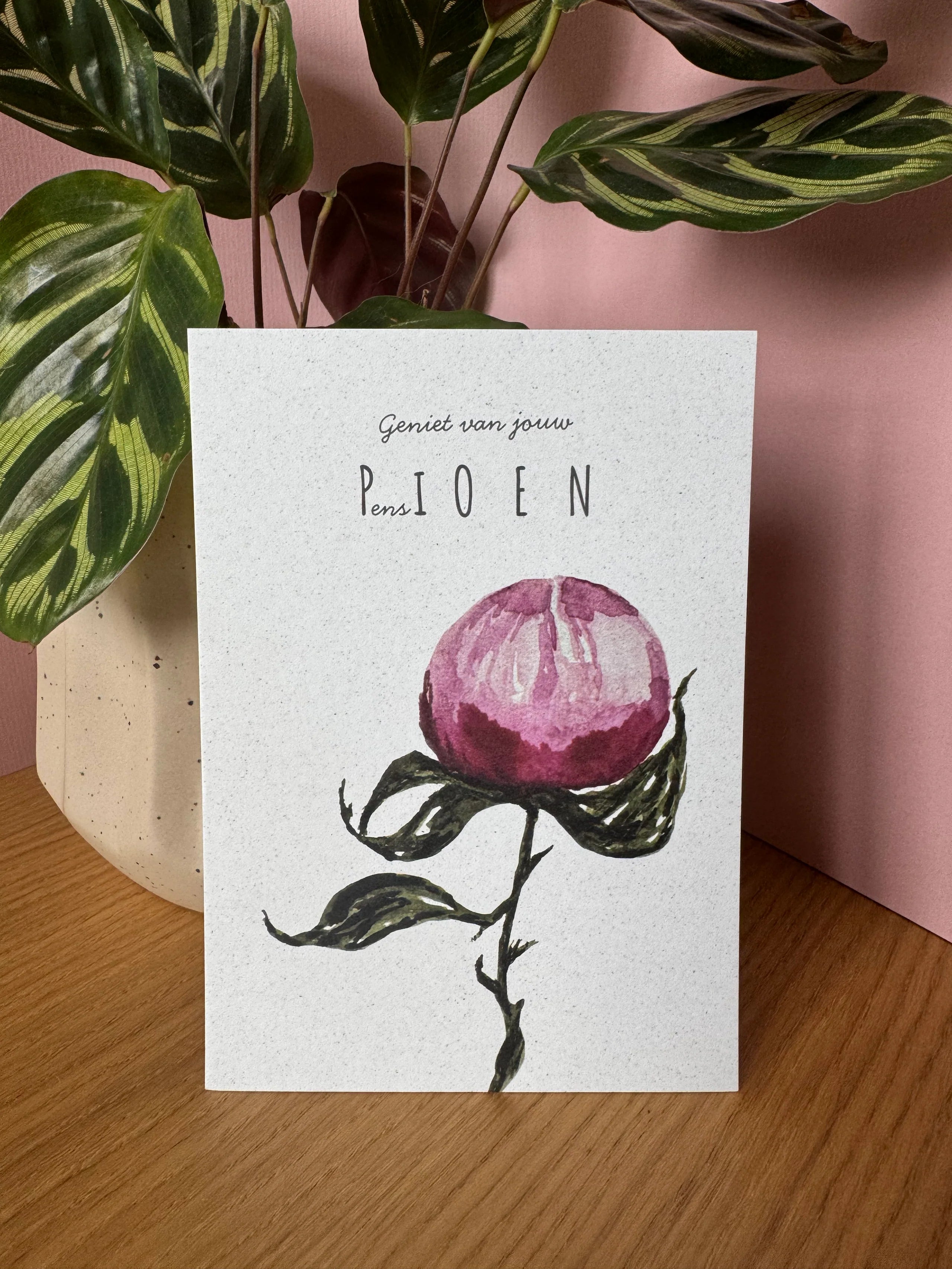 geniet van je p(ens)ioen - kaart