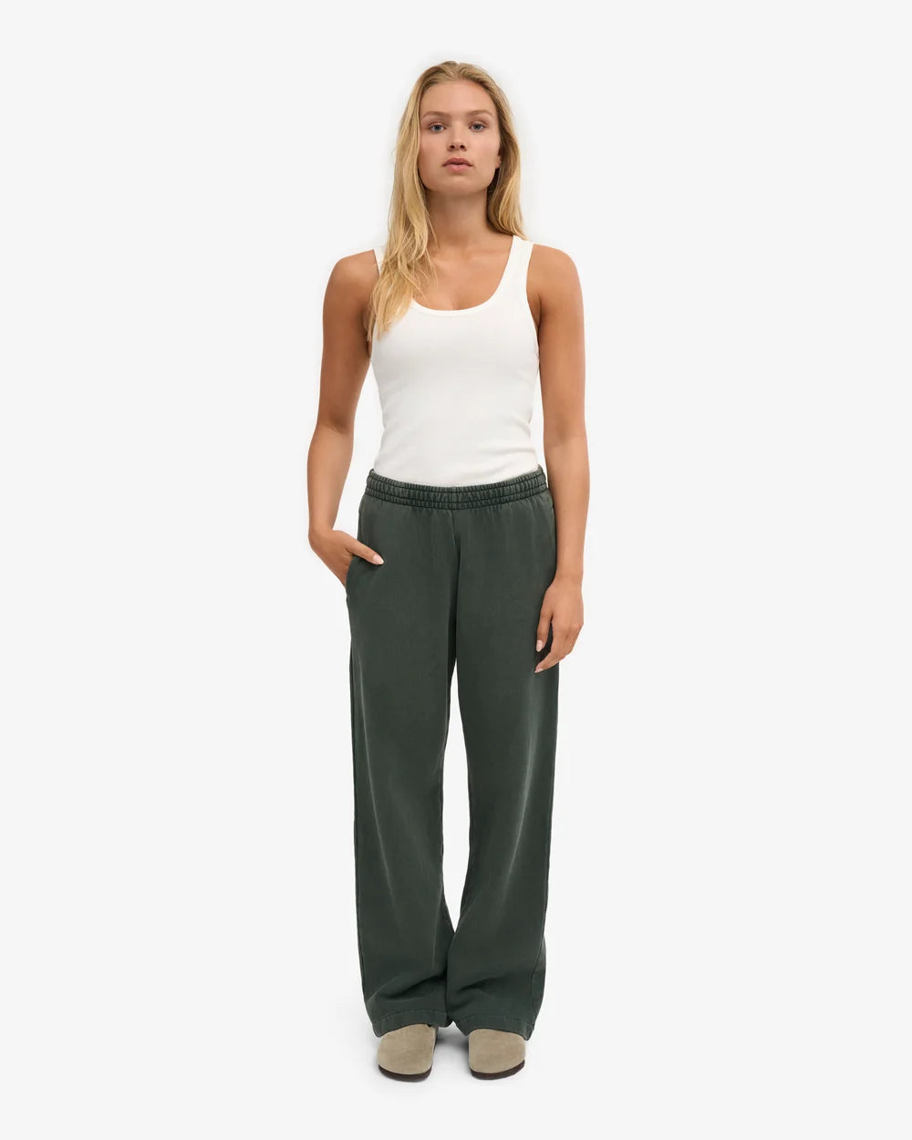Organic Straight Leg Sweatpants