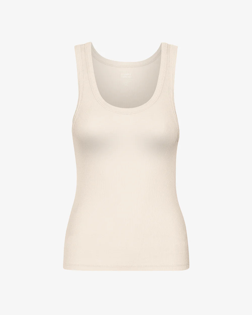 Women organic rib tank top