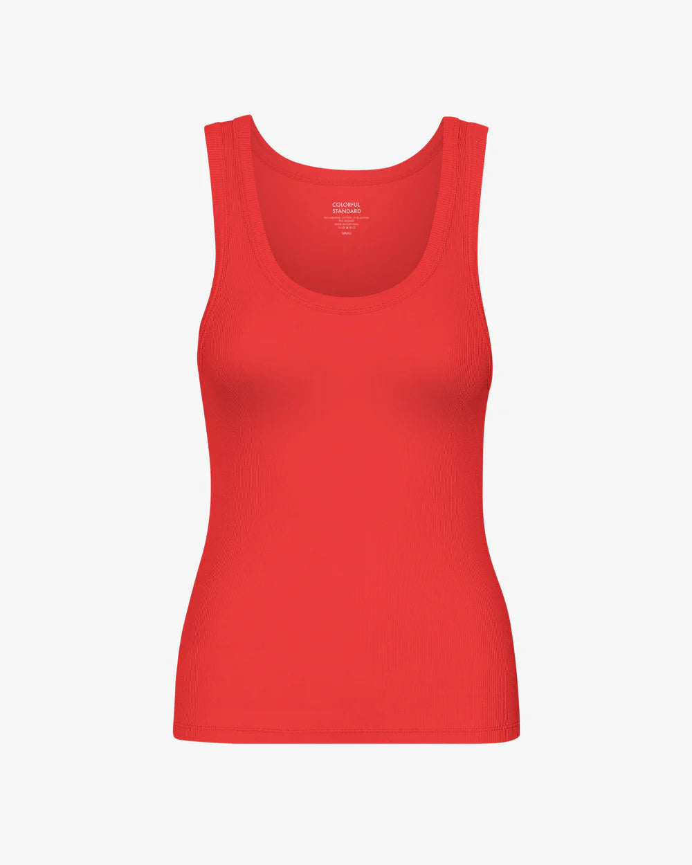 Women organic rib tank top