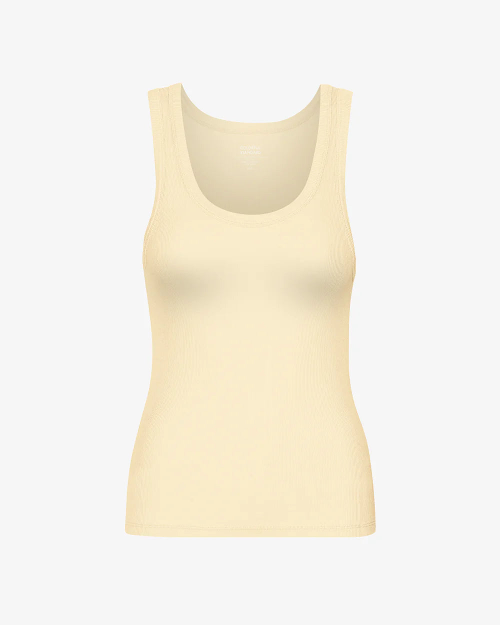 Women organic rib tank top