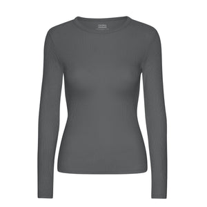 Women organic rib longsleeve t-shirt