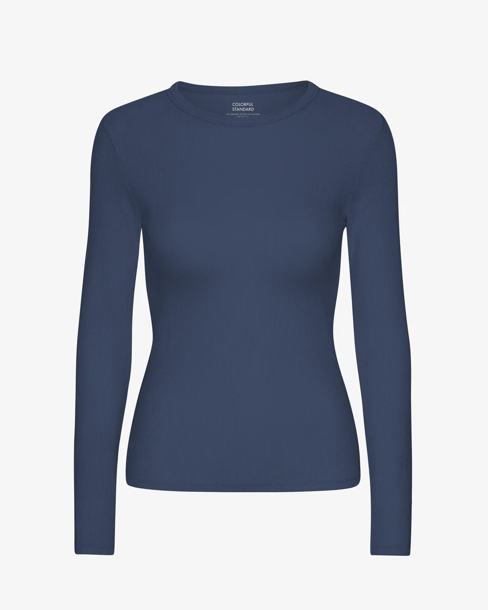 Women organic rib longsleeve t-shirt