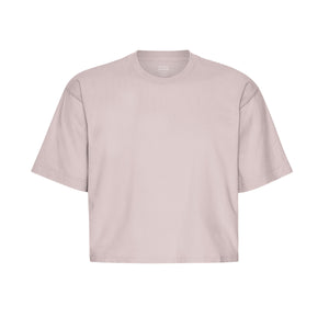 Organic boxy crop tee - Verschillende kleuren