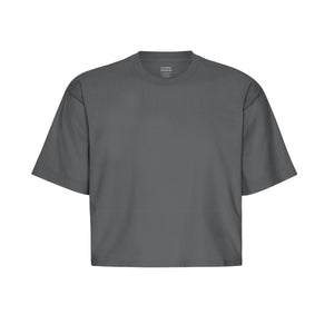 Organic boxy crop tee - Verschillende kleuren