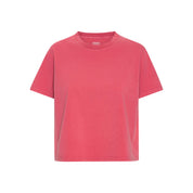 Organic boxy crop tee