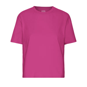 Organic boxy crop tee - Verschillende kleuren