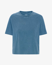 Organic boxy crop tee