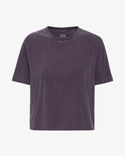 Organic boxy crop tee