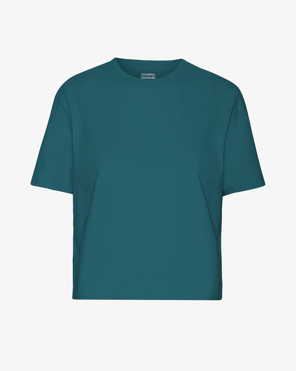 Organic boxy crop tee