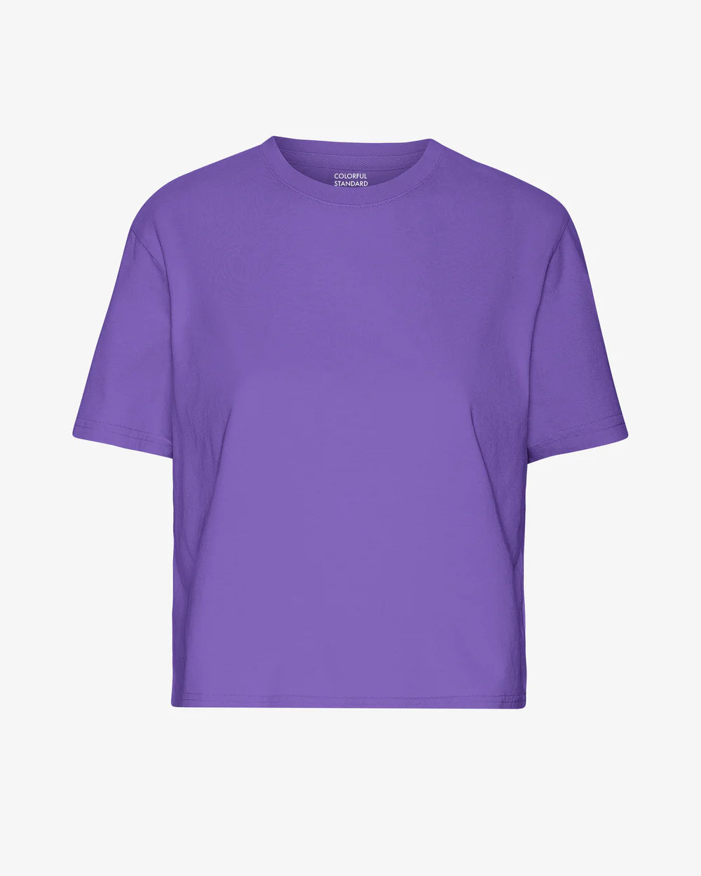 Organic boxy crop tee