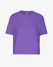 Organic boxy crop tee