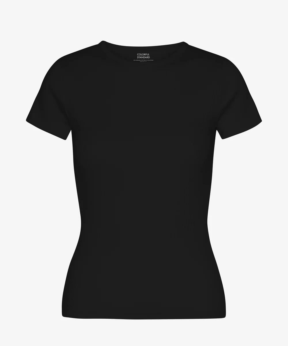 Women organic rib t-shirt