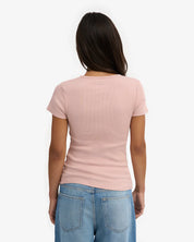 Women organic rib t-shirt