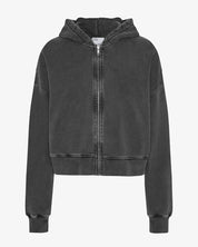 Organic crop zip hood