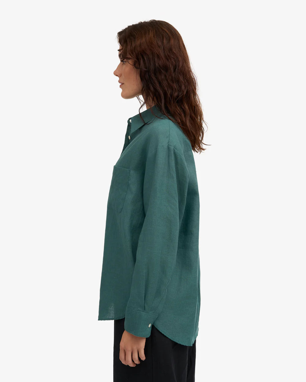 Linen oversized shirt