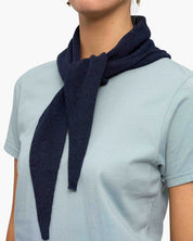 merino triangle scarf