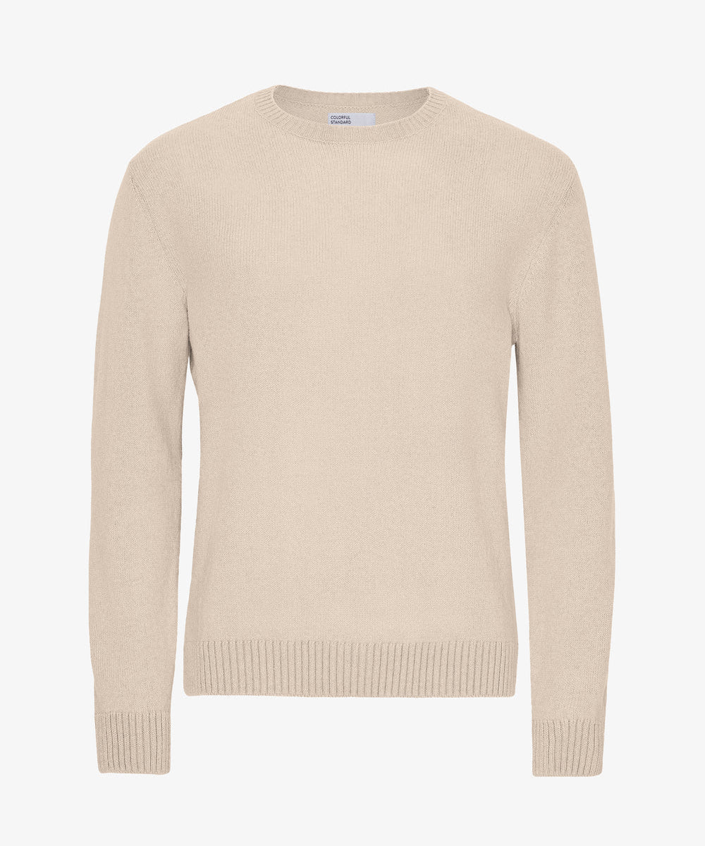 Classic merino wool crew