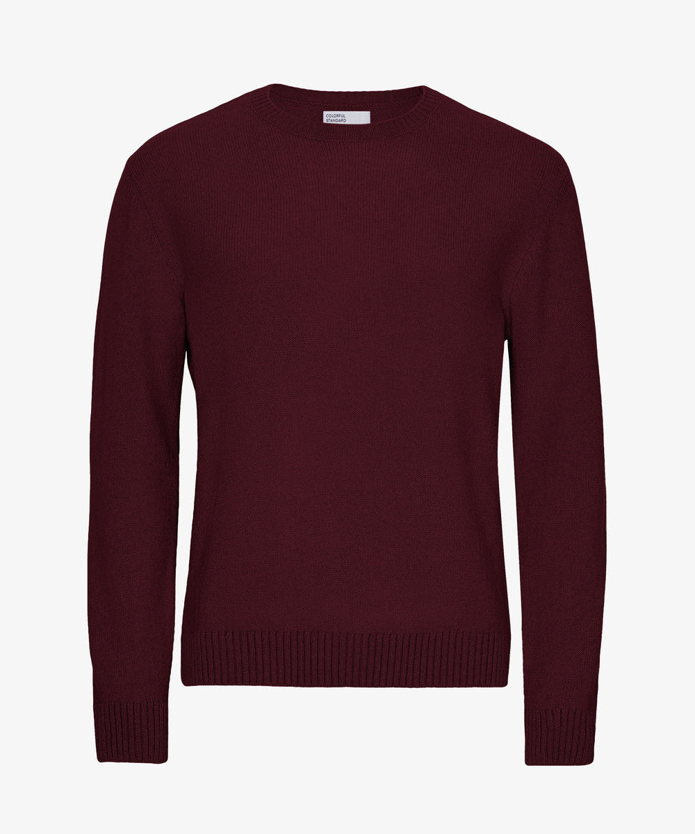 Classic merino wool crew