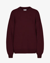oversized merino wool crew unisex