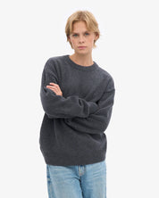 oversized merino wool crew unisex