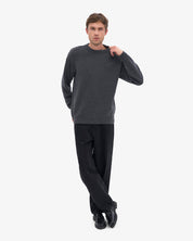 oversized merino wool crew unisex
