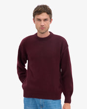 oversized merino wool crew unisex