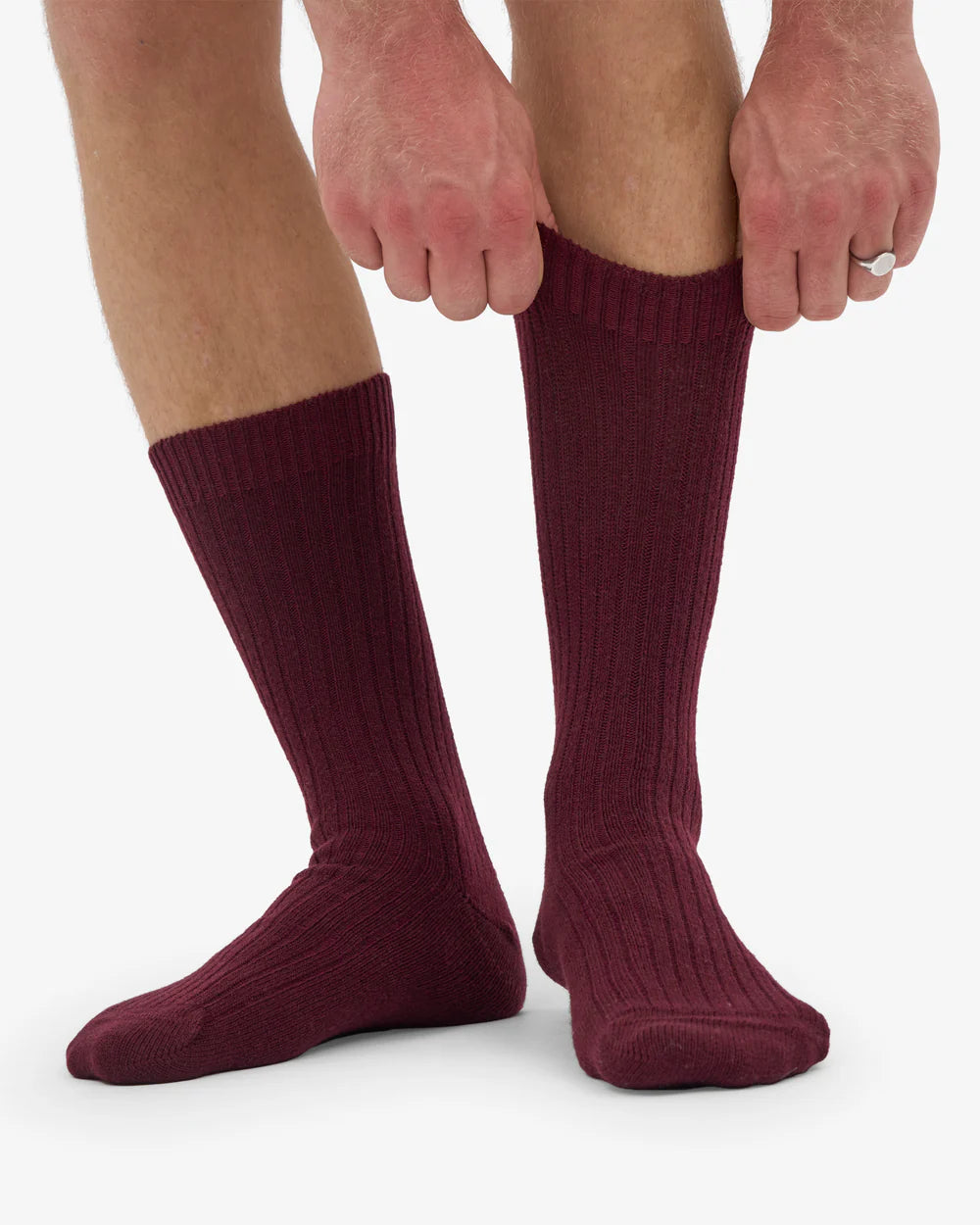 Merino wool blend sock