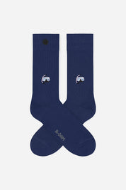 Blue snorkel socks