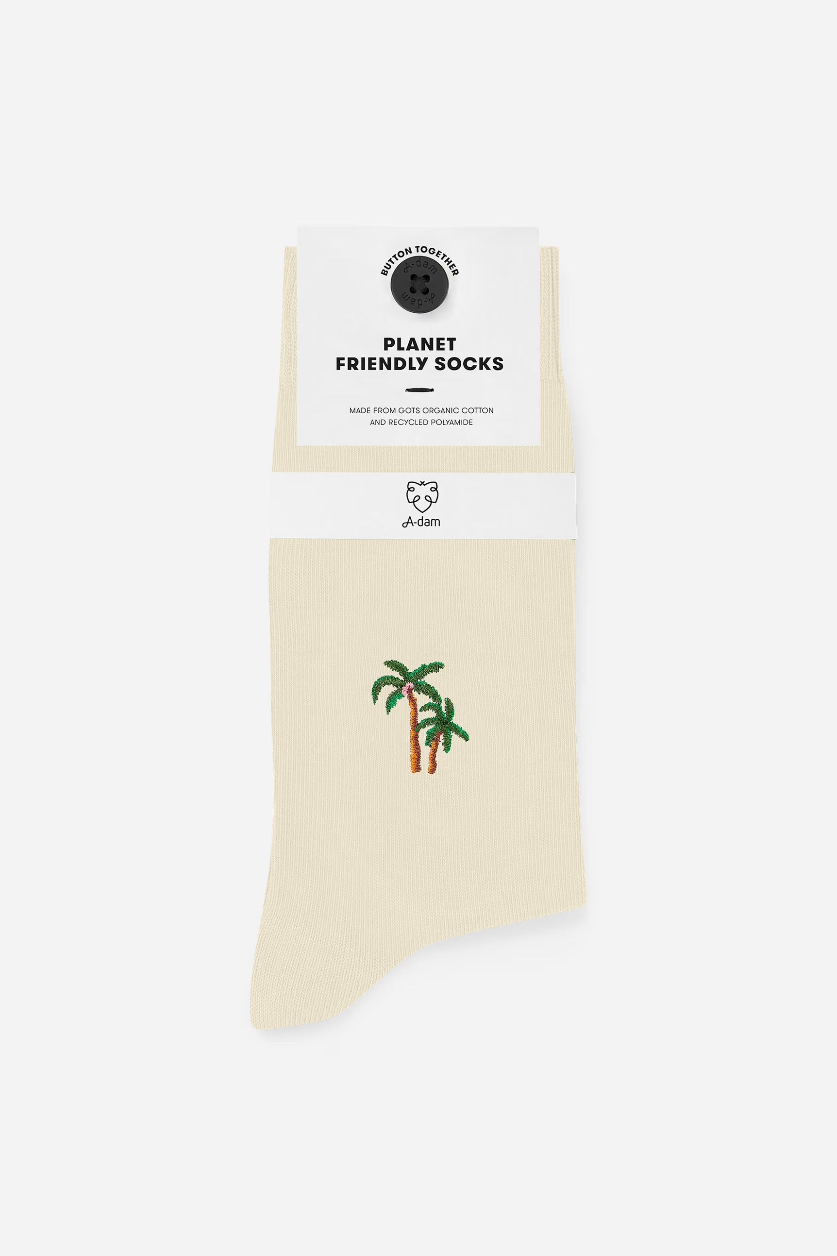 Off white palm tree socks