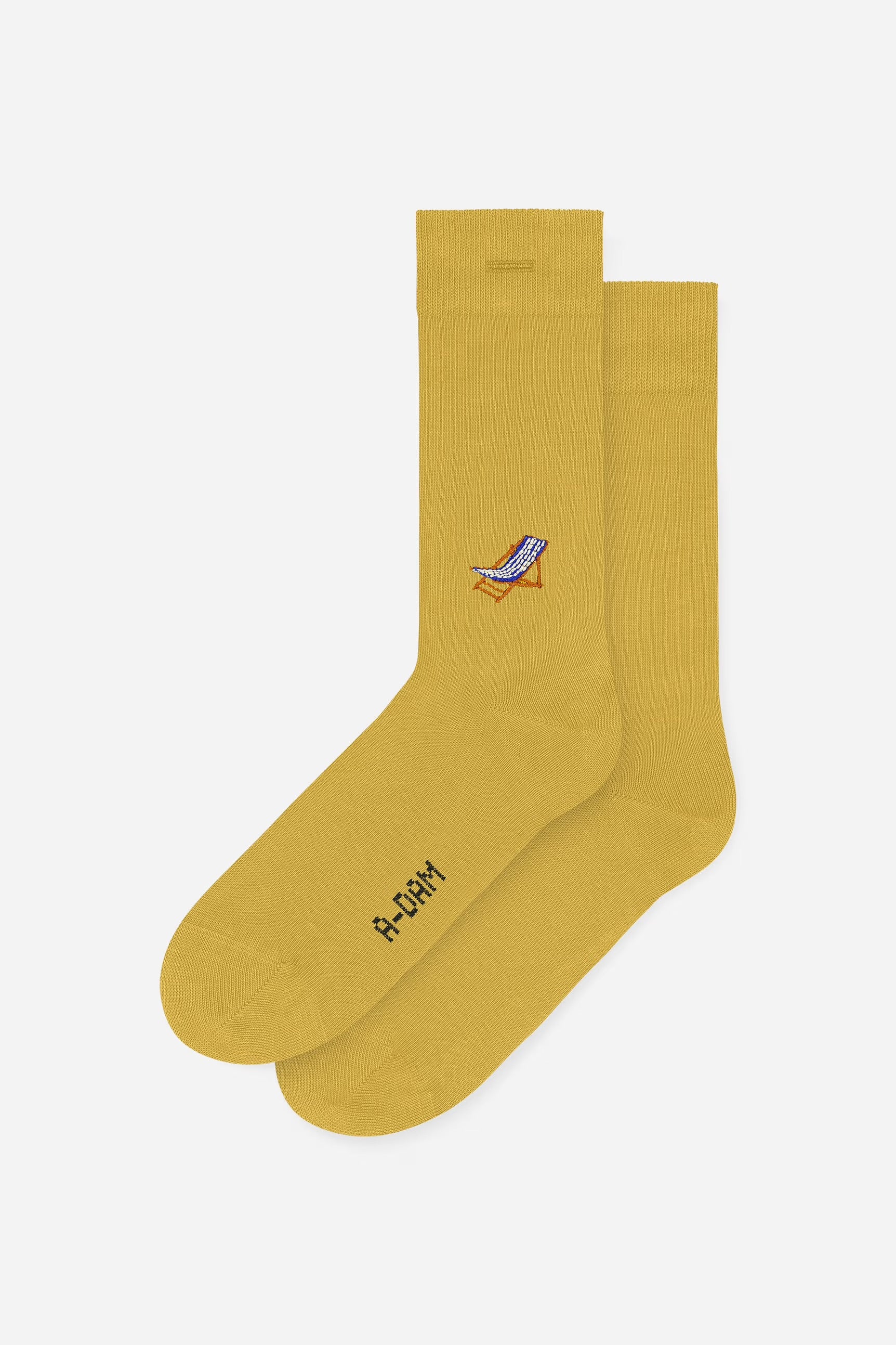 Ochre beach chair socks