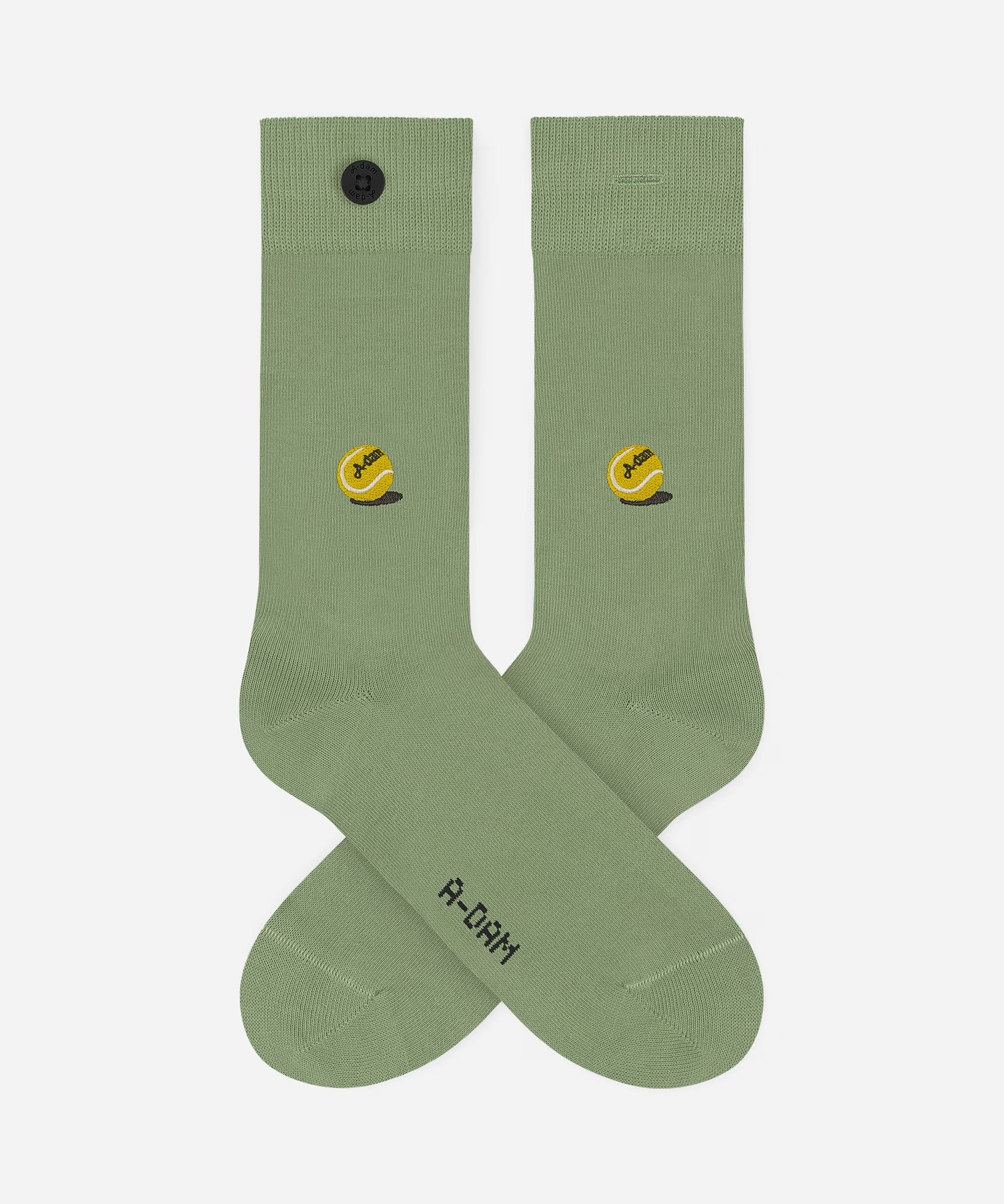 CasualSock_SageTennisball_Front.jpg
