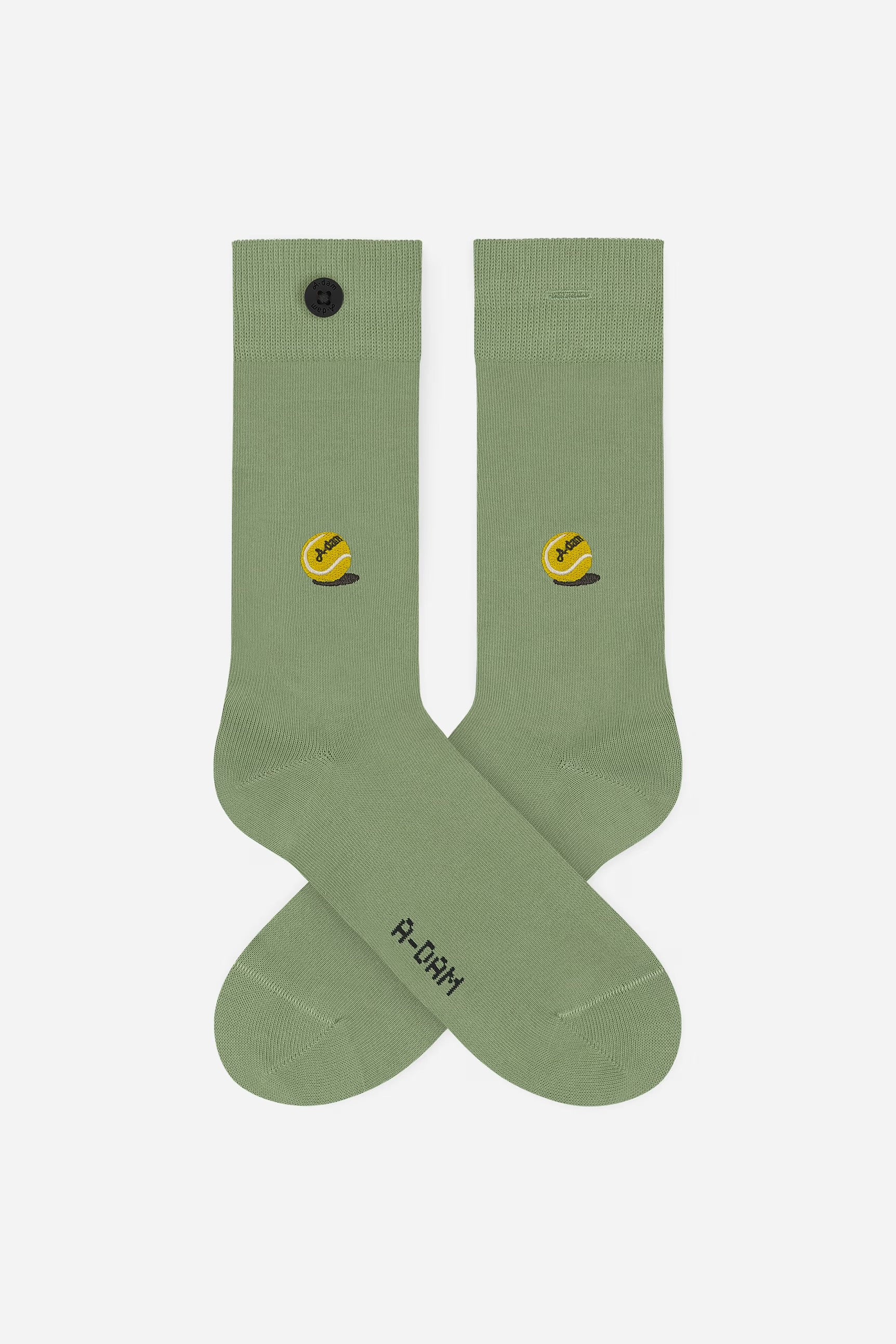 Sage tennisball socks