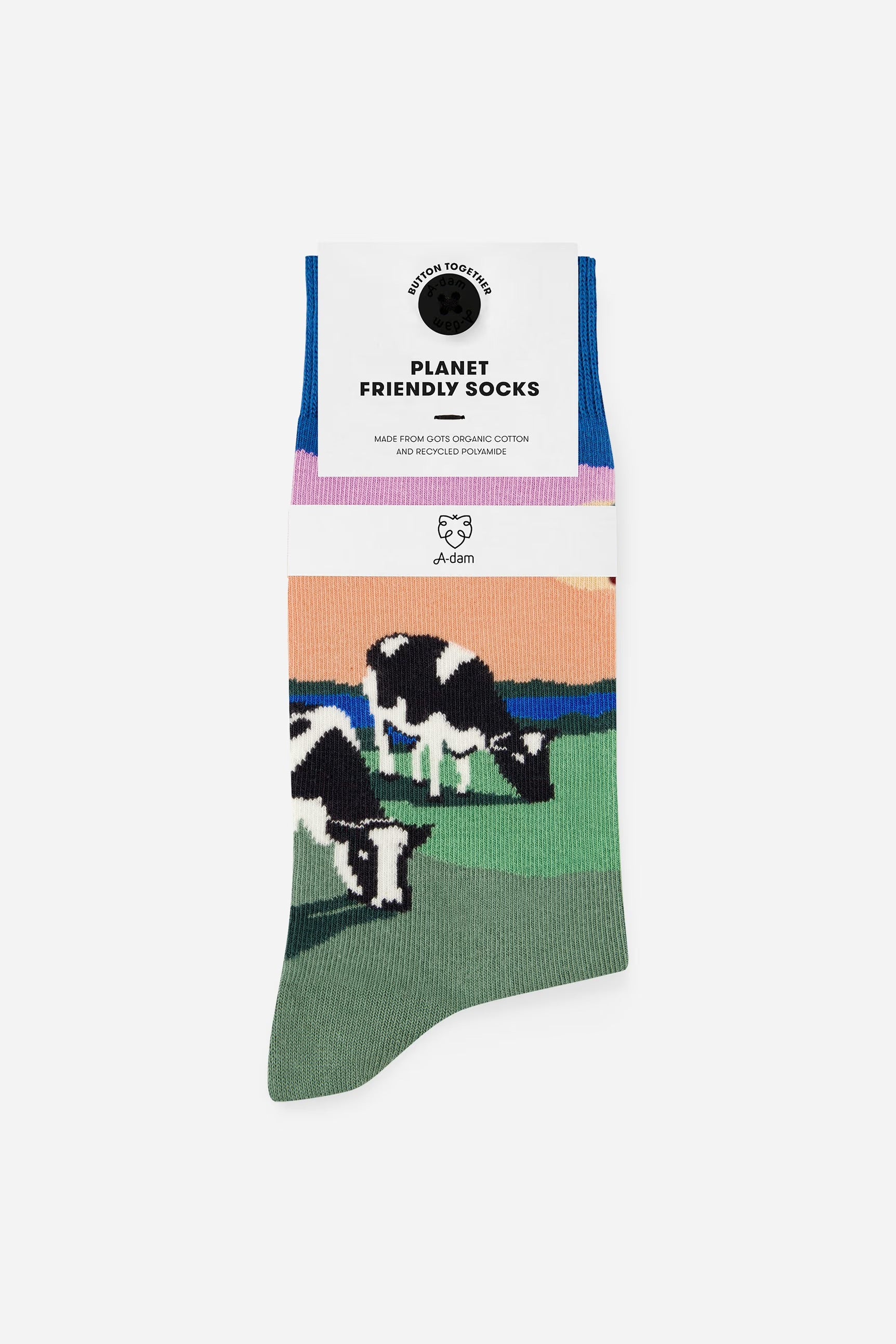 Green meadow socks