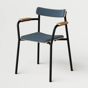 Etude - stoel met armleuningen en stof