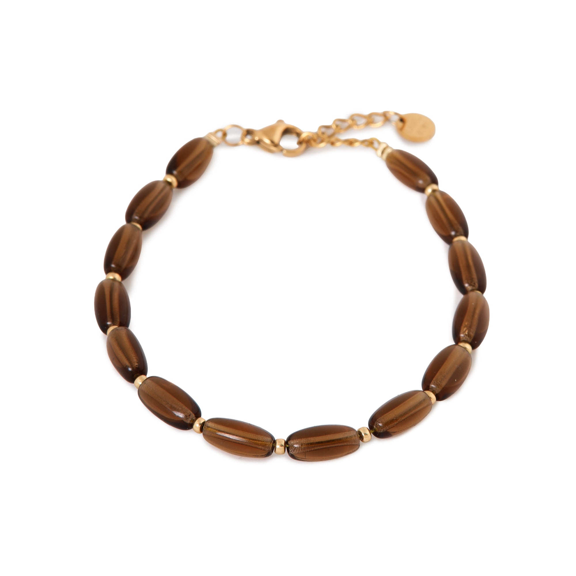 chocolate beads - armband