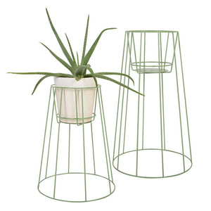 Cibele plant stand - Sea green