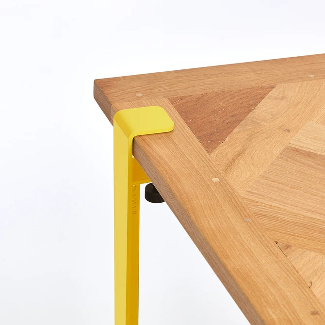 vierkante salontafel - parquet de versailles