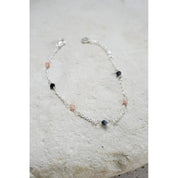 Armband - Double dottie black goud of zilver