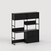 unit steel modulair wandsysteem - bureau dubbel