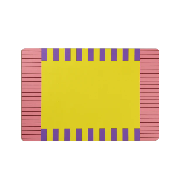 coloured mix and match - set/4 placemats