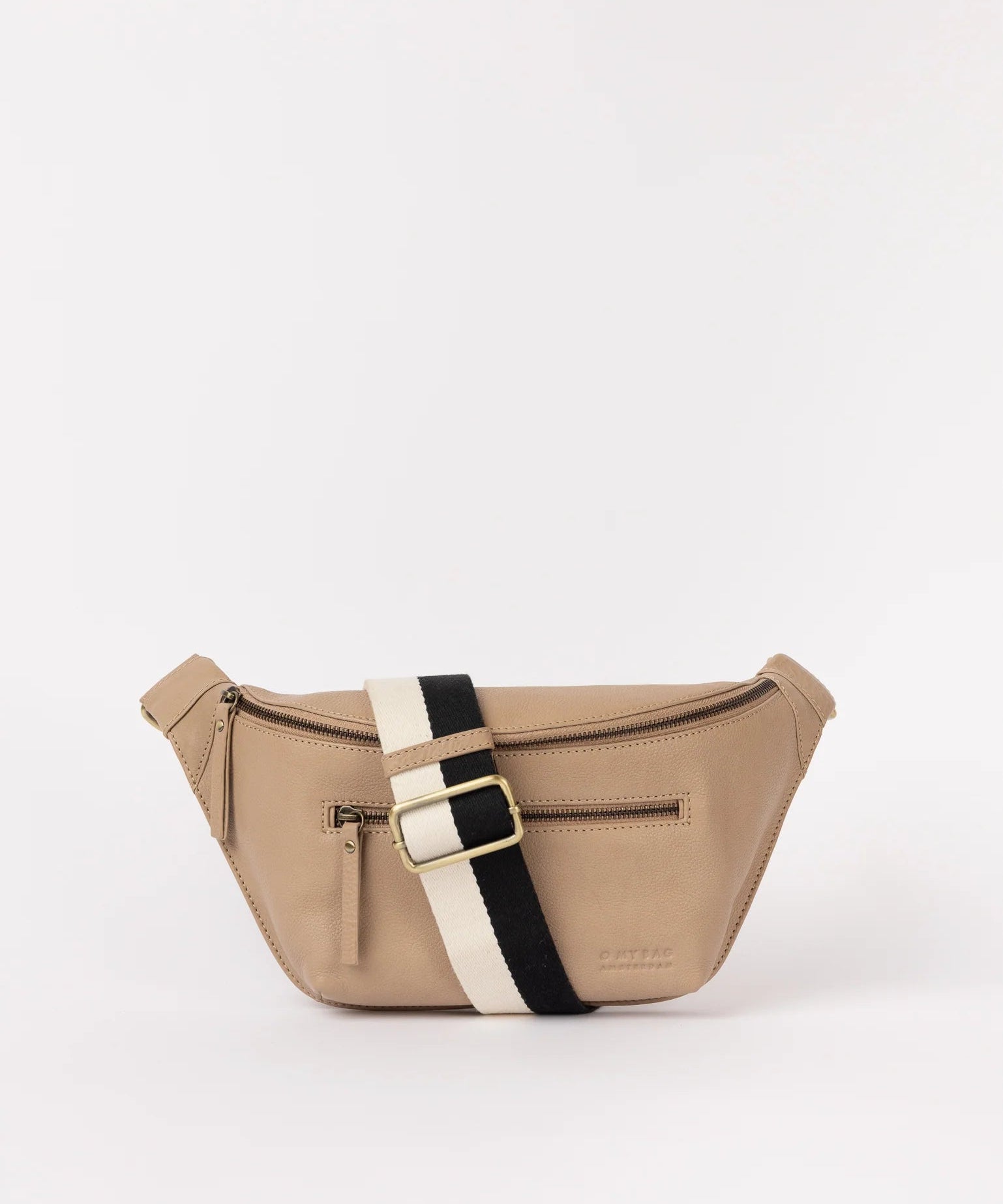 Drew-Bum-Bag-Sand-Soft-Grain-Leather-Front-Webbing-Strap.webp