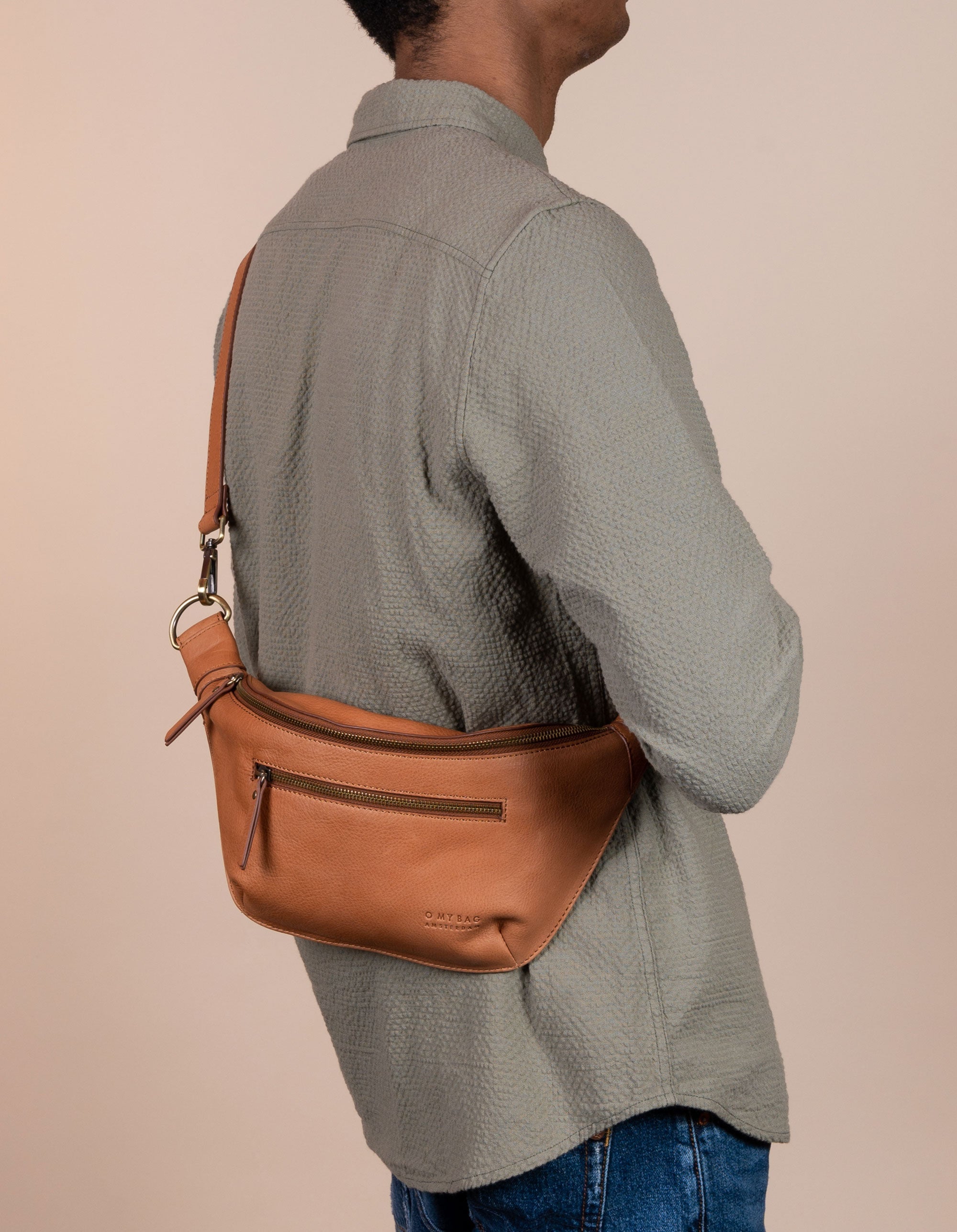 Drew bum bag - Wild oak